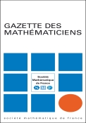 Imagen de portada de la revista Gazette des Mathematiciens