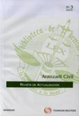 Imagen de portada de la revista Aranzadi civil