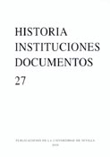 Imagen de portada de la revista Historia. Instituciones. Documentos