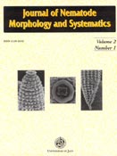 Imagen de portada de la revista Journal of nematode morphology and systematics