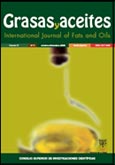 Imagen de portada de la revista Grasas y aceites