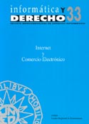 Imagen de portada de la revista Informática y derecho