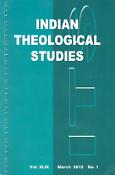 Imagen de portada de la revista Indian theological studies