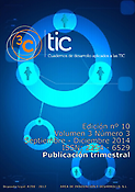 Imagen de portada de la revista 3 c TIC