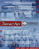 Imagen de portada de la revista Revista CES Derecho