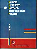 Imagen de portada de la revista Revista uruguaya de derecho internacional privado