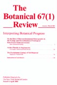 Imagen de portada de la revista Botanical review