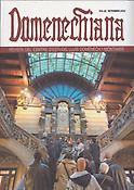 Imagen de portada de la revista Domenechiana