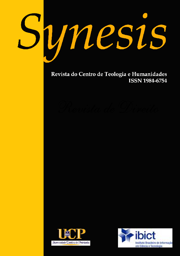 Imagen de portada de la revista Synesis