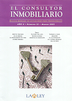 Imagen de portada de la revista Consultor inmobiliario