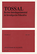 Imagen de portada de la revista Tossal