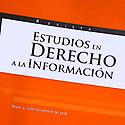 Imagen de portada de la revista Estudios en derecho a la información