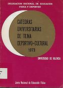 Imagen de portada de la revista Cátedras universitarias de tema deportivo-cultural (Universidad de Valencia)