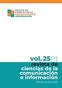 Imagen de portada de la revista Revista de Ciencias de la Comunicación e Información