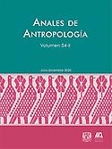 Imagen de portada de la revista Anales de antropología