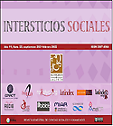 Imagen de portada de la revista Intersticios sociales