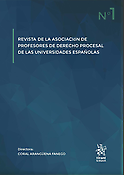 Imagen de portada de la revista Revista de la asociación de profesores de derecho procesal de las universidades españolas