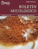 Imagen de portada de la revista Boletín Micológico