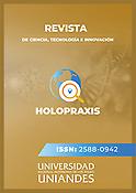 Imagen de portada de la revista HOLOPRAXIS