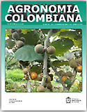Imagen de portada de la revista Agronomía Colombiana