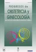 Imagen de portada de la revista Progresos de obstetricia y ginecología