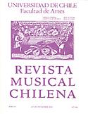 Imagen de portada de la revista Revista musical chilena