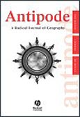 Imagen de portada de la revista Antipode