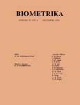 Imagen de portada de la revista Biometrika