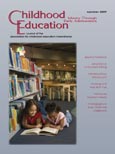 Imagen de portada de la revista Childhood education