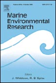 Imagen de portada de la revista Marine environmental research