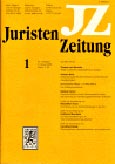 Imagen de portada de la revista Juristenzeitung