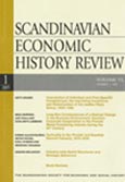 Imagen de portada de la revista Scandinavian economic history review