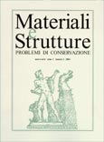 Imagen de portada de la revista Materiali e strutture