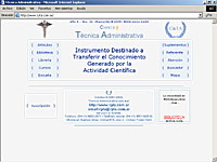 Imagen de portada de la revista Técnica administrativa