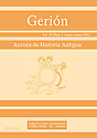 Imagen de portada de la revista Gerión