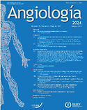 Imagen de portada de la revista Angiología