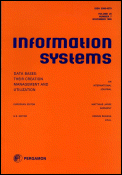 Imagen de portada de la revista Information systems