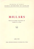 Imagen de portada de la revista Millars