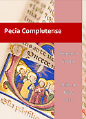 Imagen de portada de la revista Pecia Complutense