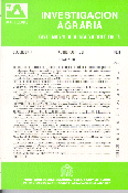 Imagen de portada de la revista Investigación agraria. Sistemas y recursos forestales