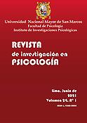 Imagen de portada de la revista Revista de investigación en psicología