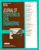 Imagen de portada de la revista Journal of computing in civil engineering