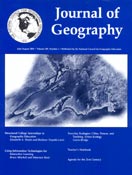 Imagen de portada de la revista Journal of geography