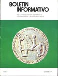 Imagen de portada de la revista Boletín de la Asociación Española de Amigos de la Arqueología