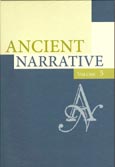 Imagen de portada de la revista Ancient narrative