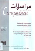 Imagen de portada de la revista Correspondances