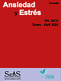 Imagen de portada de la revista Ansiedad y estrés